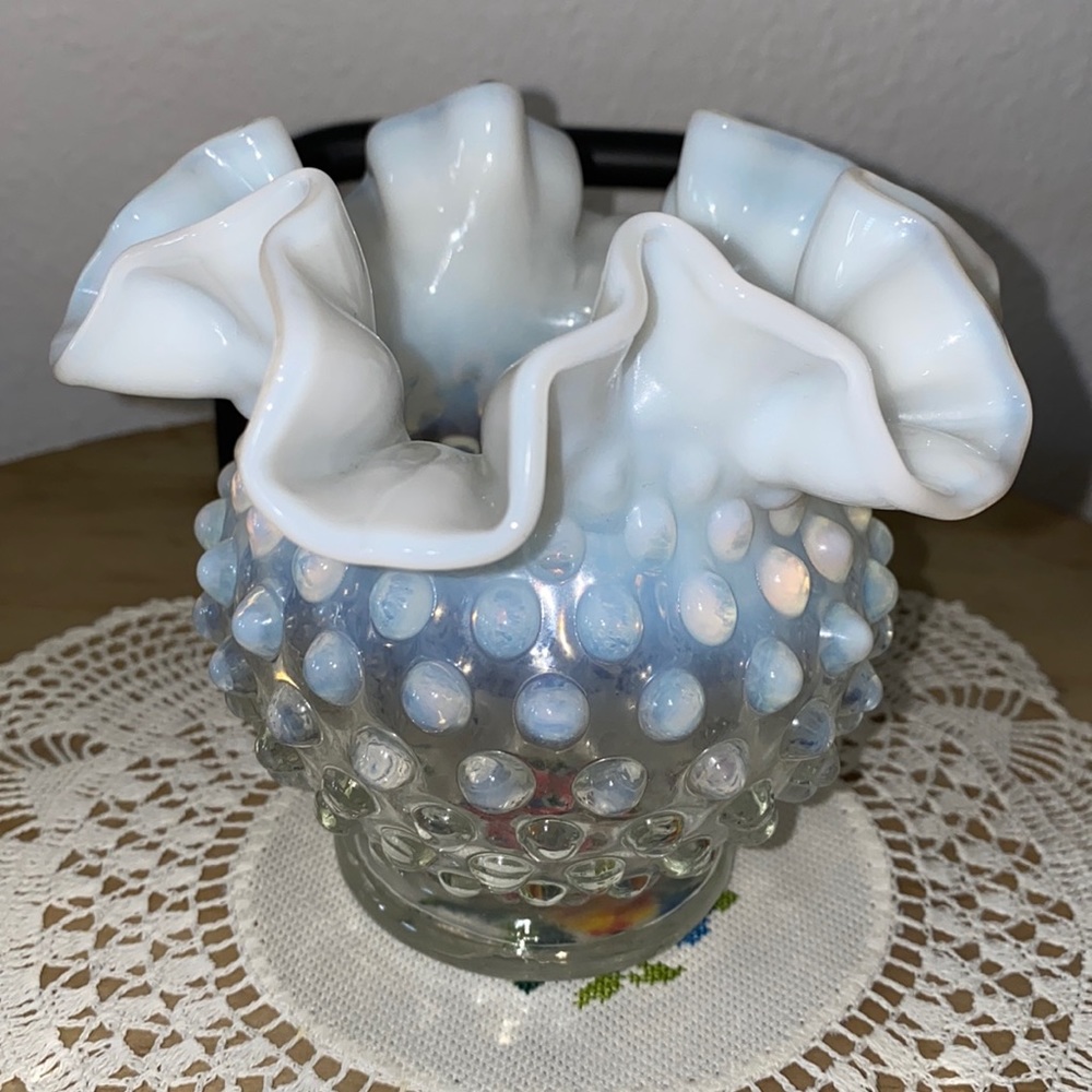 Fenton Hobnail Vase - Vintage